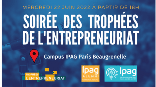 🏆 Soirée des Trophées de l'Entrepreneuriat 2022 - 9e édition